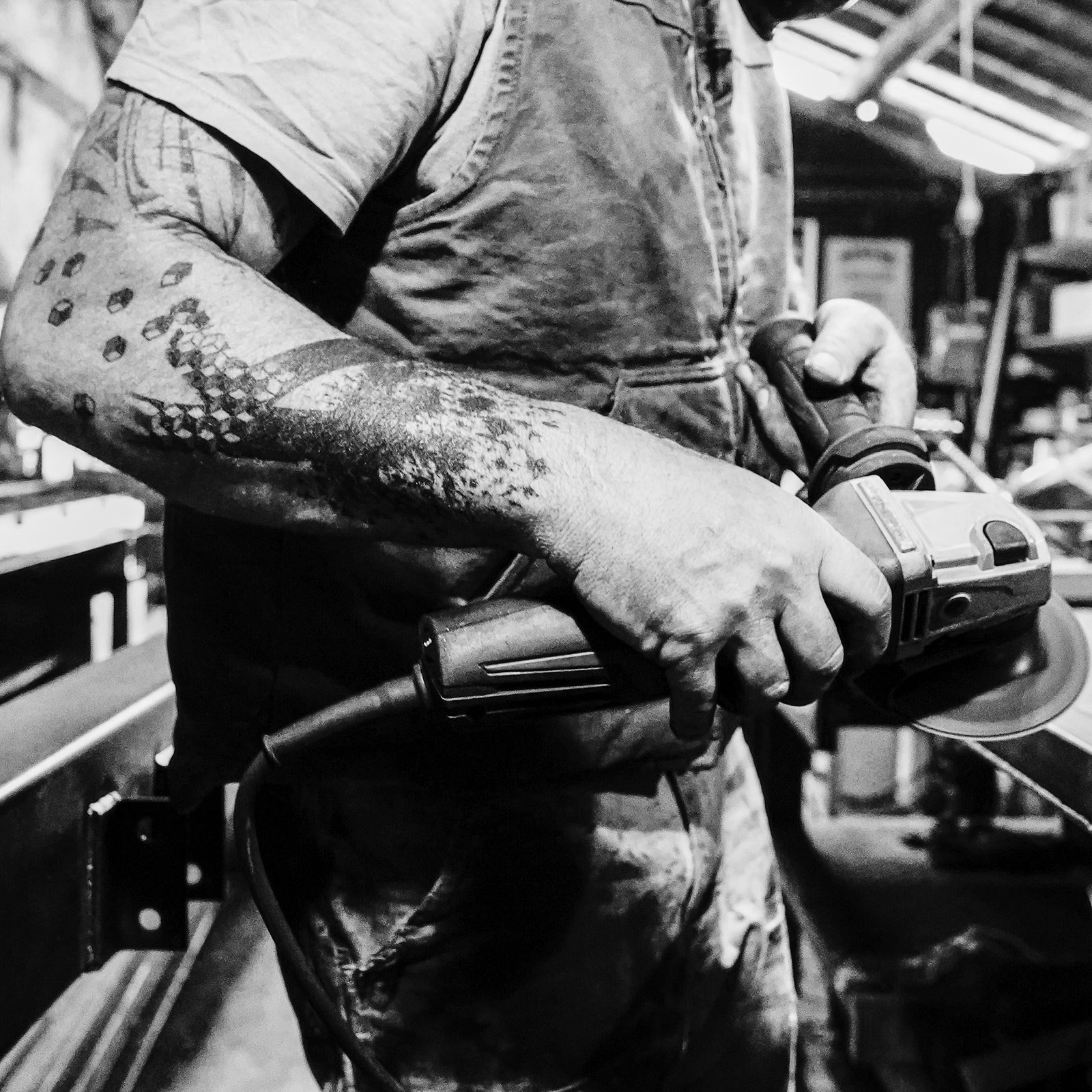 Soudure acier atelier