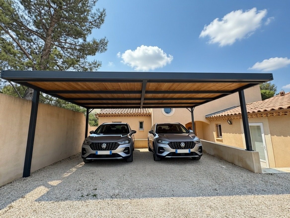 Carport double